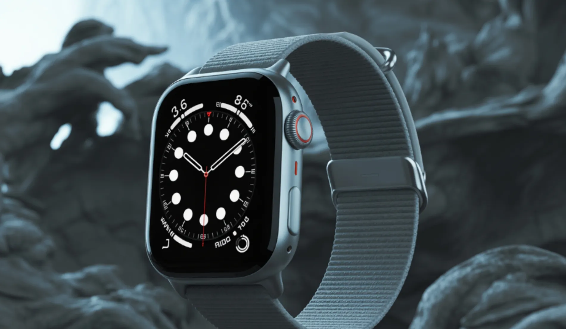 Layar MicroLED Smartwatch